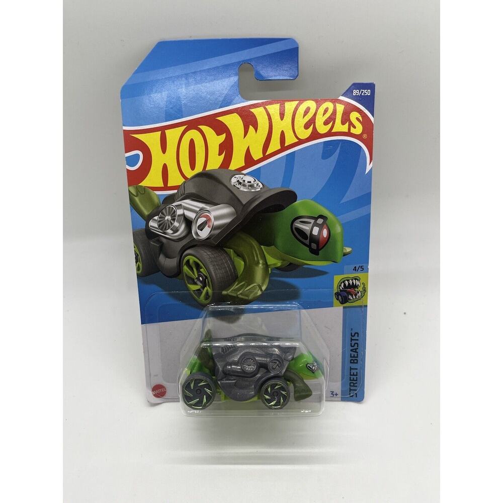 Hot Wheels Street Beasts 4/5 Turtoshell 89/250 Green